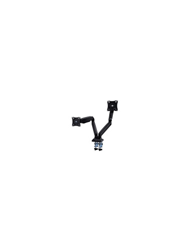 Gembird MA-DA2-03 soporte para monitor 88,9 cm (35") Negro Escritorio