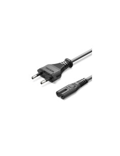 Vention Cable Alimentación Forma 8 ZCLBAC/ CEE7/16 Macho - C7 Hembra/ 1.8m