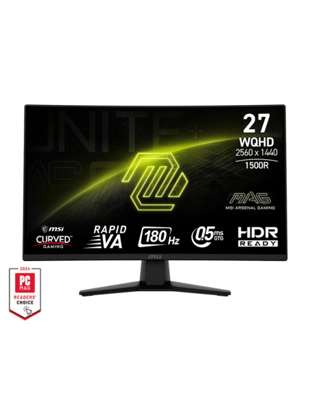 MSI MAG 274CQF pantalla para PC 68,6 cm (27") 2560 x 1440 Pixeles