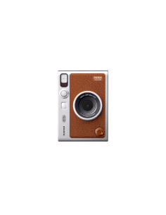 Fujifilm Instax Mini Evo 1/5" 2560 x 1920 Pixeles CMOS Marrón, Plata