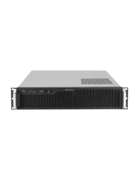 UNYKAch UK2130 Estante Plata, Negro
