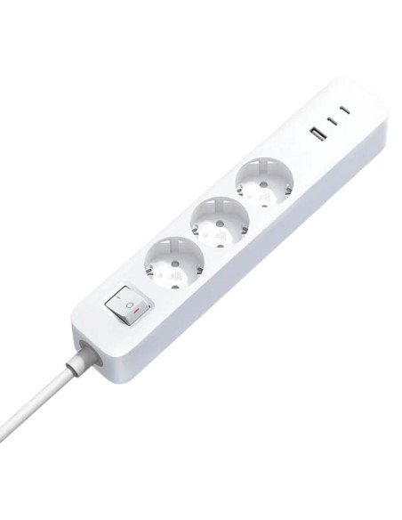 Xiaomi 20W Power Strip - Regleta de Enchufes con USB 20W (BHR07UK)
