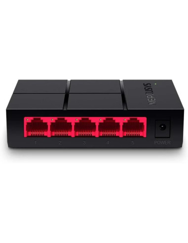 SWITCH MERCUSYS 5-PORT 10/100/1000M NEGRO