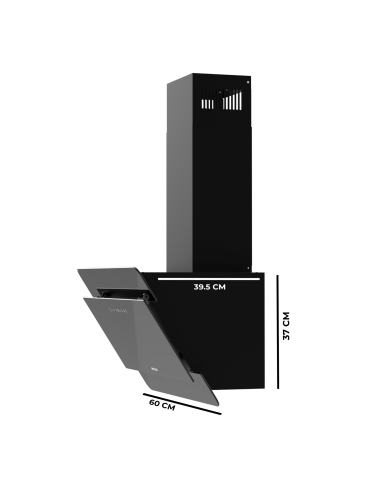 Bolero Flux DT 608000 Glass Black A++