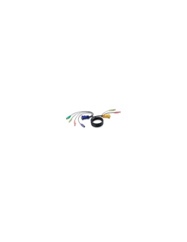 CABLE ATEN PS/2 KVM VGA 3M NEGRO 2L-5303P