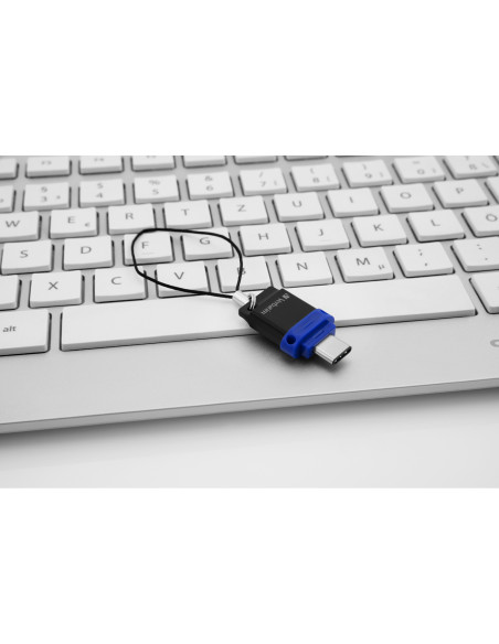 Verbatim Dual Unidad USB 3.0 64 GB USB-C USB-A Azul 49967