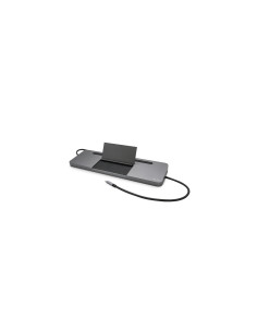 i-tec Metal USB-C Ergonomic 4K 3x Display Docking Station + Power