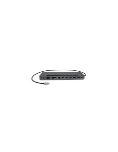 i-tec Metal USB-C Ergonomic 4K 3x Display Docking Station + Power 2