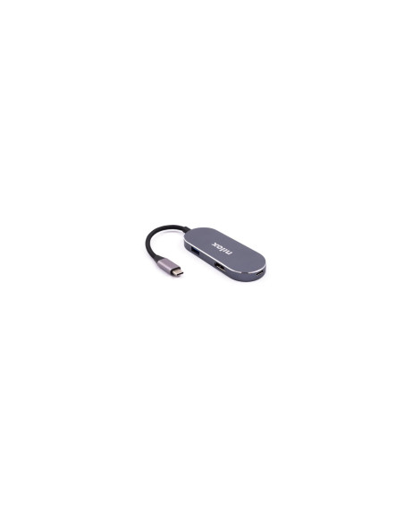 Nilox MINI-DOCKING USB-C: HDMI, 3 PUERTOS USB 3.0 Y USBC