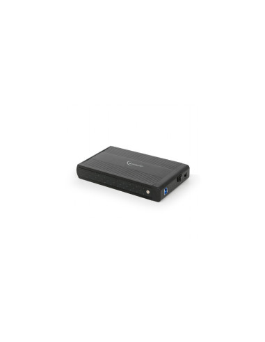 Gembird EE3-U3S-3 caja para disco duro externo Caja de disco duro (HDD) Negro 3.5"