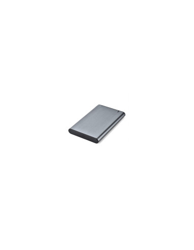 Gembird EE2-U3S-6-GR caja para disco duro externo Carcasa de disco duro/SSD Aluminio 2.5"