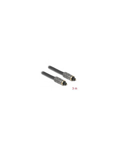 DeLOCK 86985 cable de audio 3 m TOSLINK Antracita 2