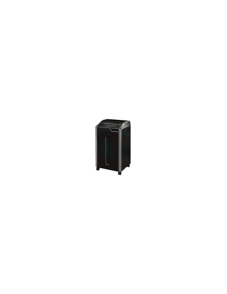 Fellowes 425i triturador de papel Corte en tiras 30 cm Negro