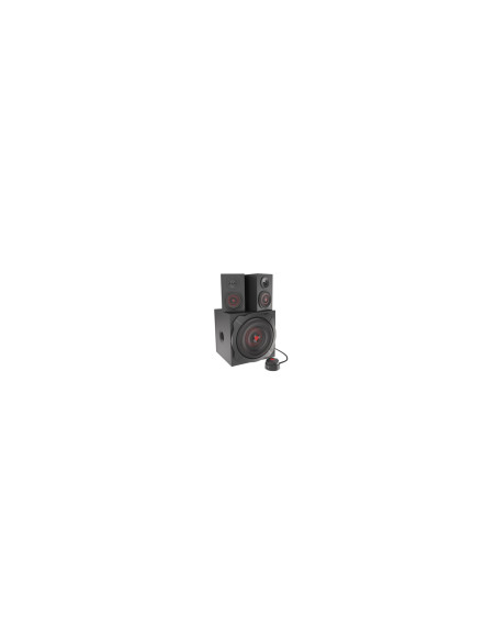 GENESIS Helium 610BT 60 W Negro, Rojo 2.1 canales