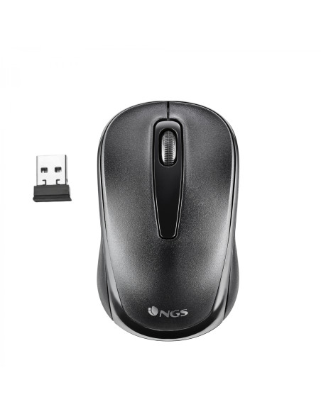 NGS EASY GAMMA ratón Ambidextro RF inalámbrico Í“ptico 1200 DPI