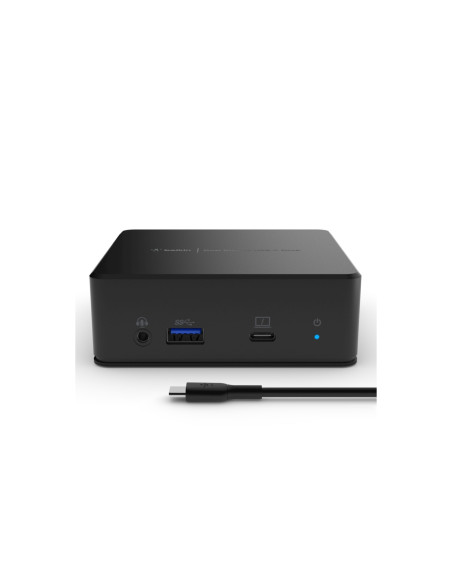 Belkin USB-C Dual Display Docking Station USB 3.2 Gen 1 (3.1 Gen 1) Type-C Negro