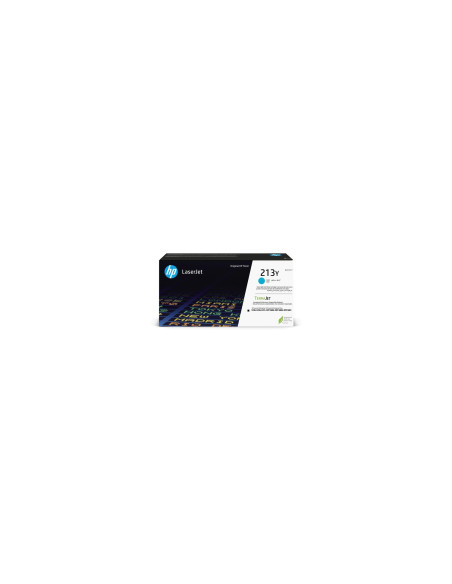 HP Cartucho de tóner Original LaserJet 213Y de capacidad superior cian