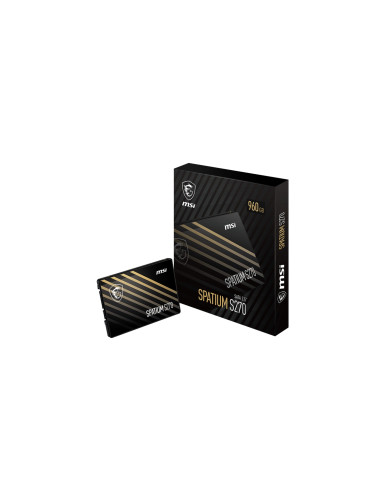MSI SPATIUM S270 SATA 2.5 960GB unidad de estado sólido 2.5" Serial