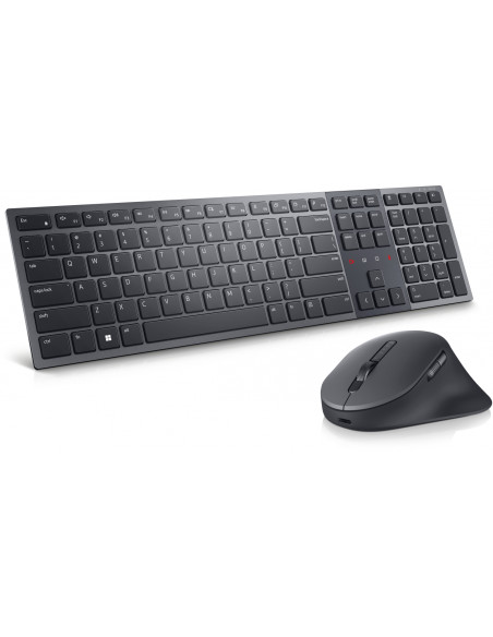 DELL KM900 teclado Ratón incluido RF Wireless + Bluetooth QWERTZ