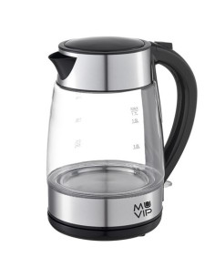 HERVIDOR DE AGUA CRISTAL INOX 1.7 LITROS 2200W MUVIP 2
