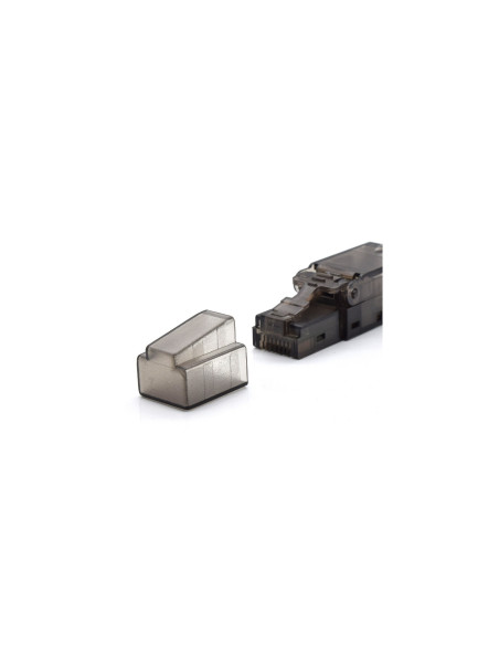 WP WPC-MDP-88-6AUP-TL conector RJ-45 Negro, Translúcido