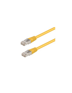 WP WPC-PAT-5F005Y cable de red Amarillo 0,5 m Cat5e F/UTP (FTP)