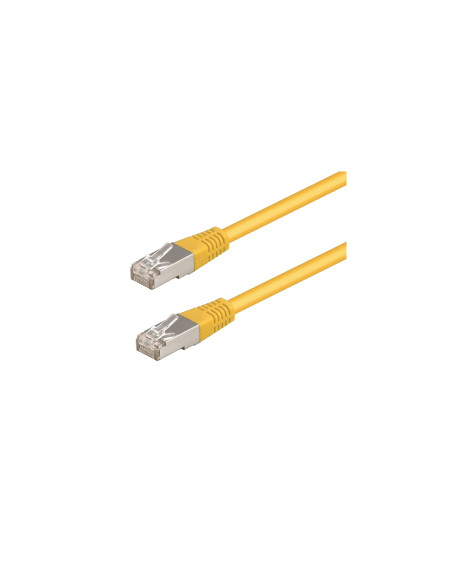 WP WPC-PAT-5F010Y cable de red Amarillo 1 m Cat5e F/UTP (FTP)