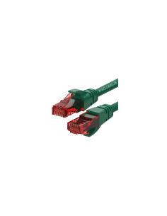 WP WPC-PAT-6U002G cable de red Negro, Verde 5 m Cat6 U/UTP (UTP)