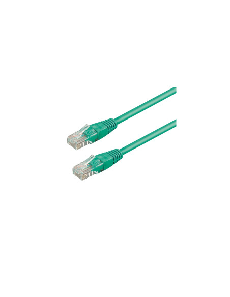WP WPC-PAT-6U010G cable de red Verde 1 m Cat6 U/UTP (UTP)