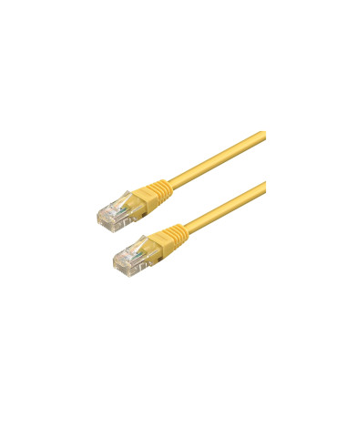 WP WPC-PAT-6U020Y cable de red Amarillo 2 m Cat6 U/UTP (UTP)