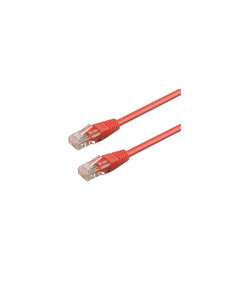 WP WPC-PAT-6U050R cable de red Rojo 5 m Cat6 U/UTP (UTP)