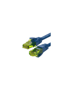 WP WPC-PAT-6AU002B cable de red Azul, Verde 0,2 m Cat6a U/UTP (UTP)