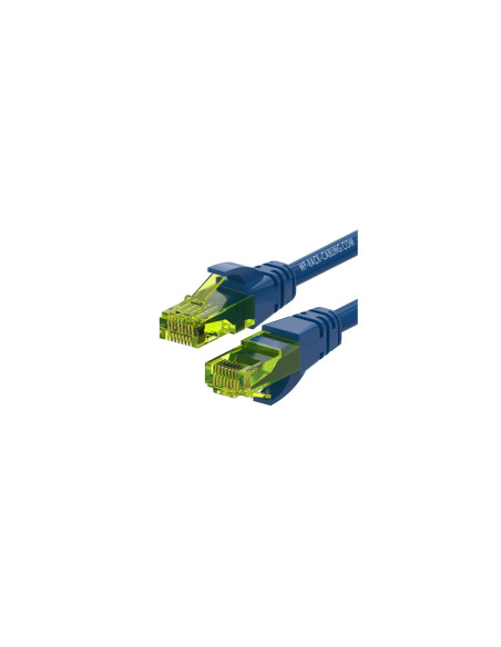 WP WPC-PAT-6AU002B cable de red Azul, Verde 0,2 m Cat6a U/UTP (UTP)