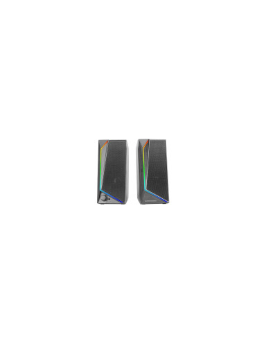 Mars Gaming MS72 altavoz Negro Alámbrico 15 W