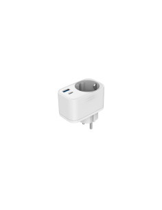Gembird TA-ACPDQC20-01-W cargador de dispositivo móvil Universal Blanco Corriente alterna Carga rápida Interior 2
