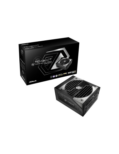 Asrock Taichi TC-1300T unidad de fuente de alimentación 1300 W 20+4 pin ATX ATX Negro