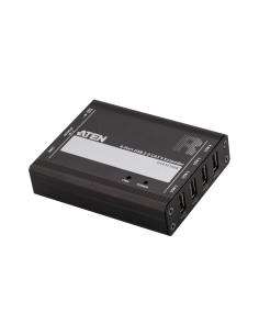 ATEN Extensor USB 2.0 por Cat 5 con hub de cuatro puertos (hasta 100