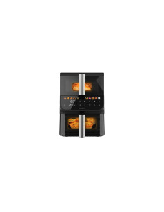 Cecotec Cecofry DuoLevel 10000 DuoSize Window Doble 10 L Independiente 2000 W Freidora de aire caliente Negro