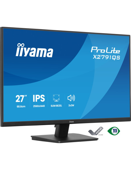 iiyama ProLite X2791QS-B1 pantalla para PC 68,6 cm (27") 2560 x 1440