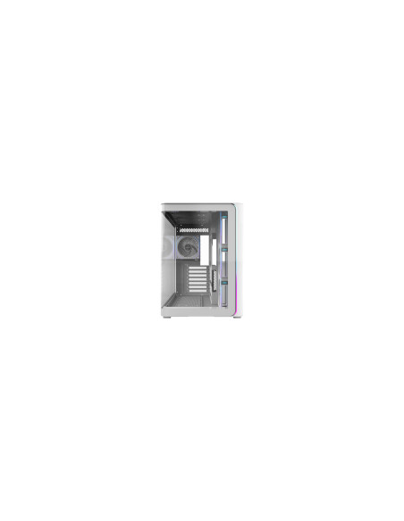 FSP M580-WP Plus Carcasa Midi Tower mITX, mATX Blanco ARGB