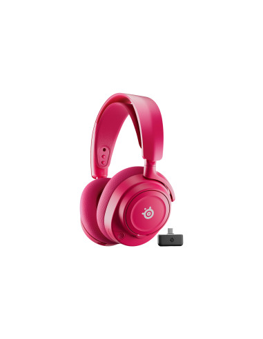 Steelseries Arctis Nova 7P Gen 2 Auriculares Inalámbrico Diadema Juego Bluetooth Magenta