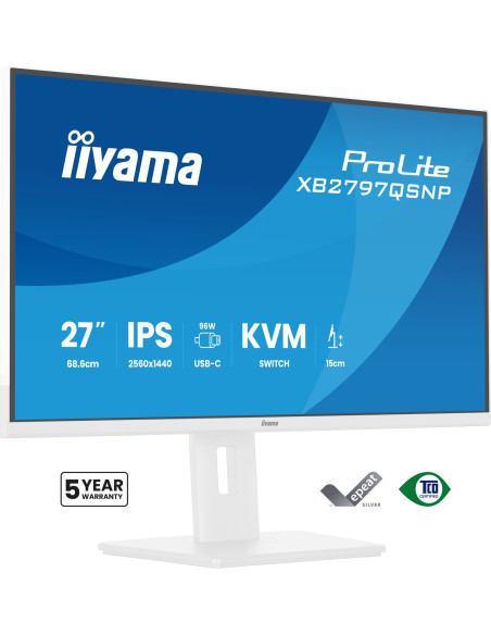 iiyama ProLite XB2797QSNP-W1 pantalla para PC 68,6 cm (27") 2560 x