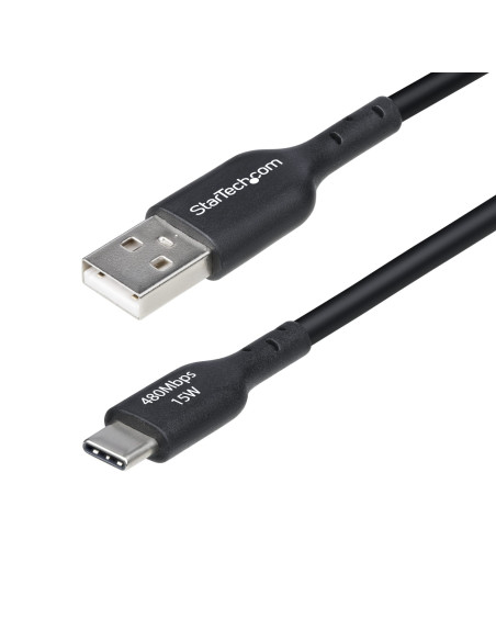 StarTech.com Cable Cargador USB-A a USB-C de 3m - Cable Adaptador