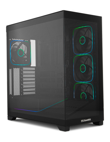 NOX Hummer BLADE, Torre ATX, ARGB, Ultra Airflow, Negro