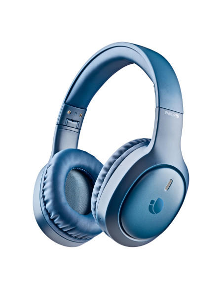 NGS Artica Tempest Blue Auriculares Inalámbrico y alámbrico Diadema