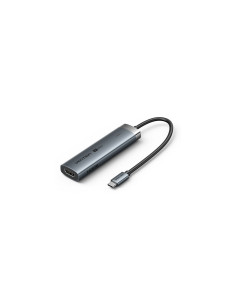 Vention TGMHB base para portátil y replicador de puertos Alámbrico USB 3.2 Gen 1 (3.1 Gen 1) Type-C Gris