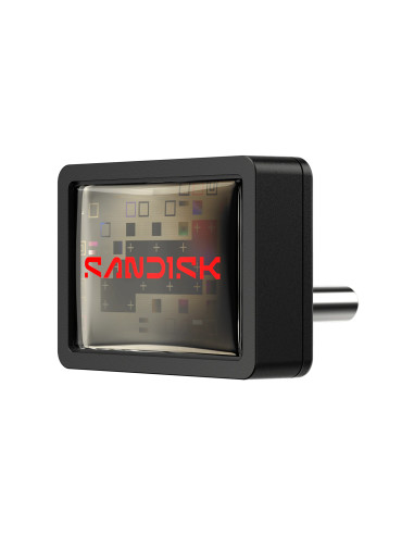 SanDisk Extreme Fit unidad flash USB 256 GB USB Tipo C 3.2 Gen 1 (3.1 Gen 1) Negro