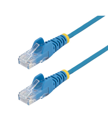 StarTech.com N6PAT25CMBLS cable de red Azul 0,25 m Cat6 U/UTP (UTP)