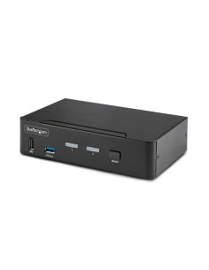 StarTech.com Switch Conmutador KVM DisplayPort de 2 Puertos -