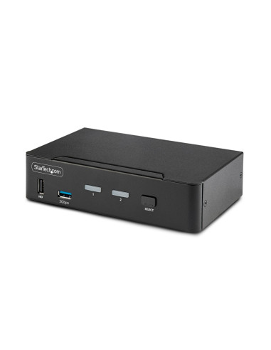 StarTech.com Switch Conmutador KVM DisplayPort de 2 Puertos -